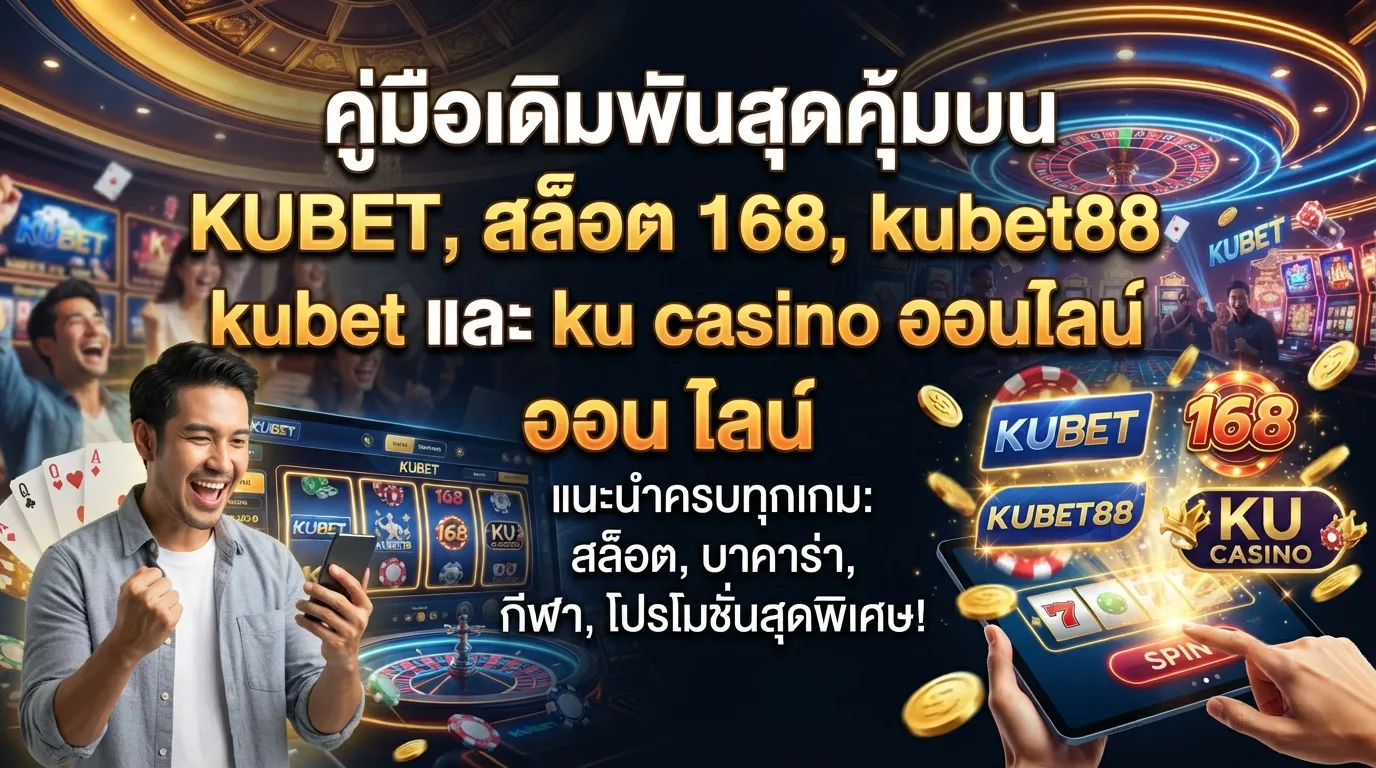 คู่มือเดิมพันสุดคุ้มบน KUBET, สล็อต 168, kubet88 kubet และ ku casino ออนไลน์